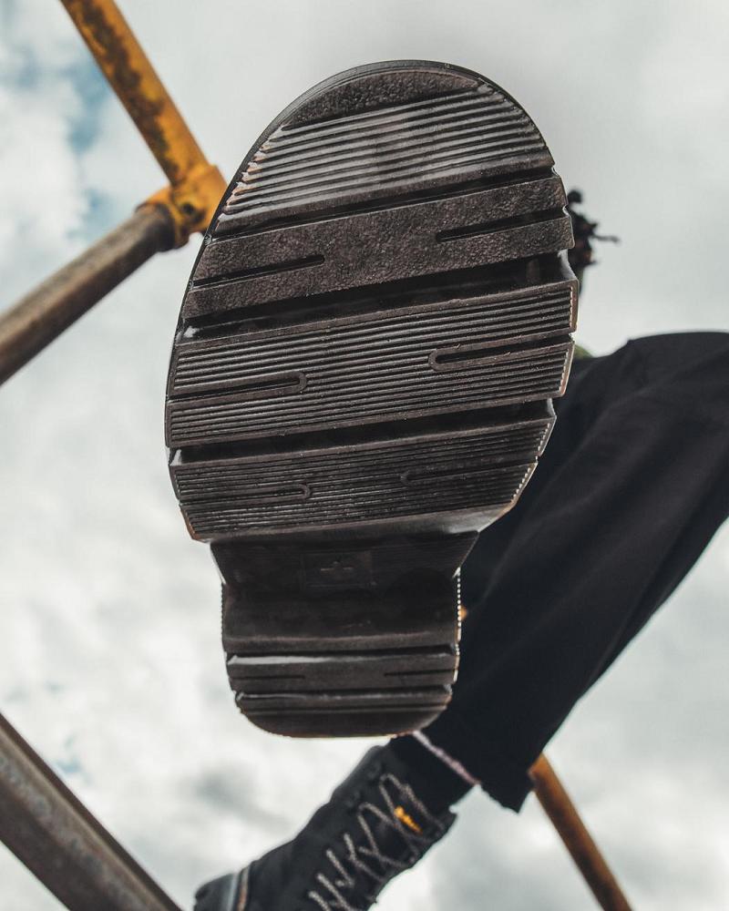 Dr Martens Tarik Wyoming Lær Utility Fritidsstøvler Herre Svarte | Norge 332LIS